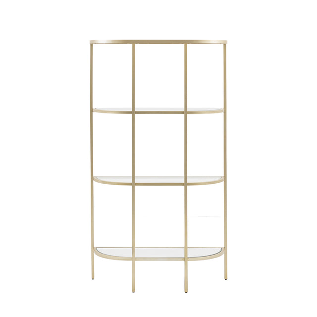 Enya Glass Display Unit in Champagne Gold (3)