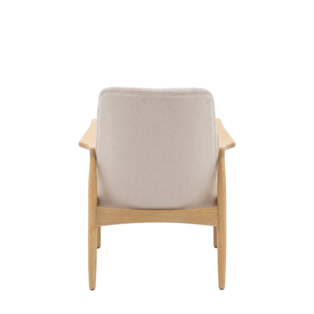 Robin Linen Armchair in Cream (6)