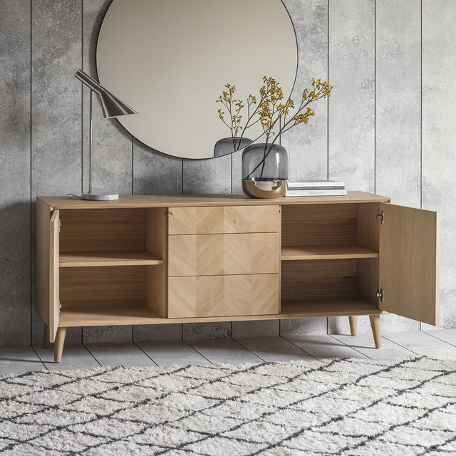 Odette Sideboard in Oak (2)