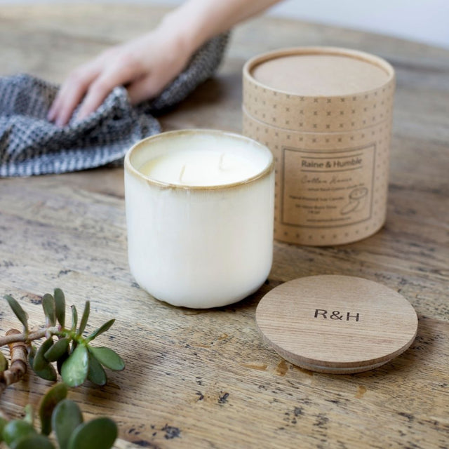 Scented Soy Candle - Canister Cotton House