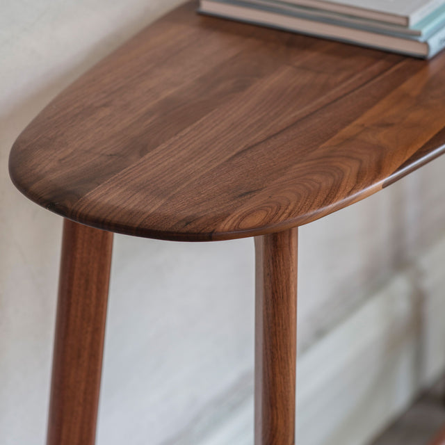 Talia Oak Console Table in Brown (2)