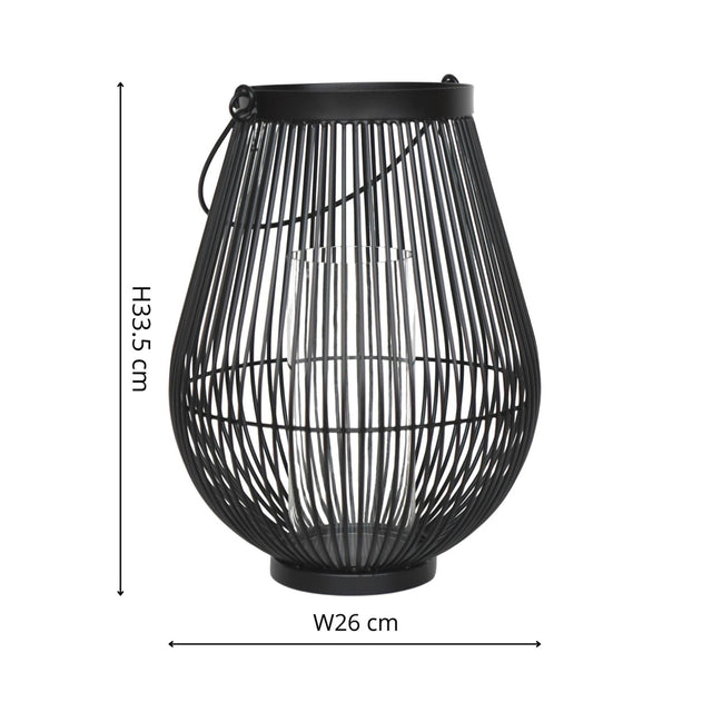 Ivyline Venere Lantern in Black (3)