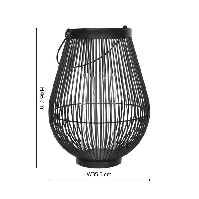 Ivyline Venere Lantern in Black (5)