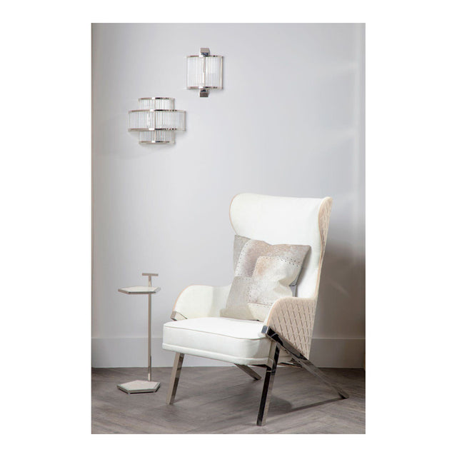 Norma 3 Tier Wall Light in Silver (7)